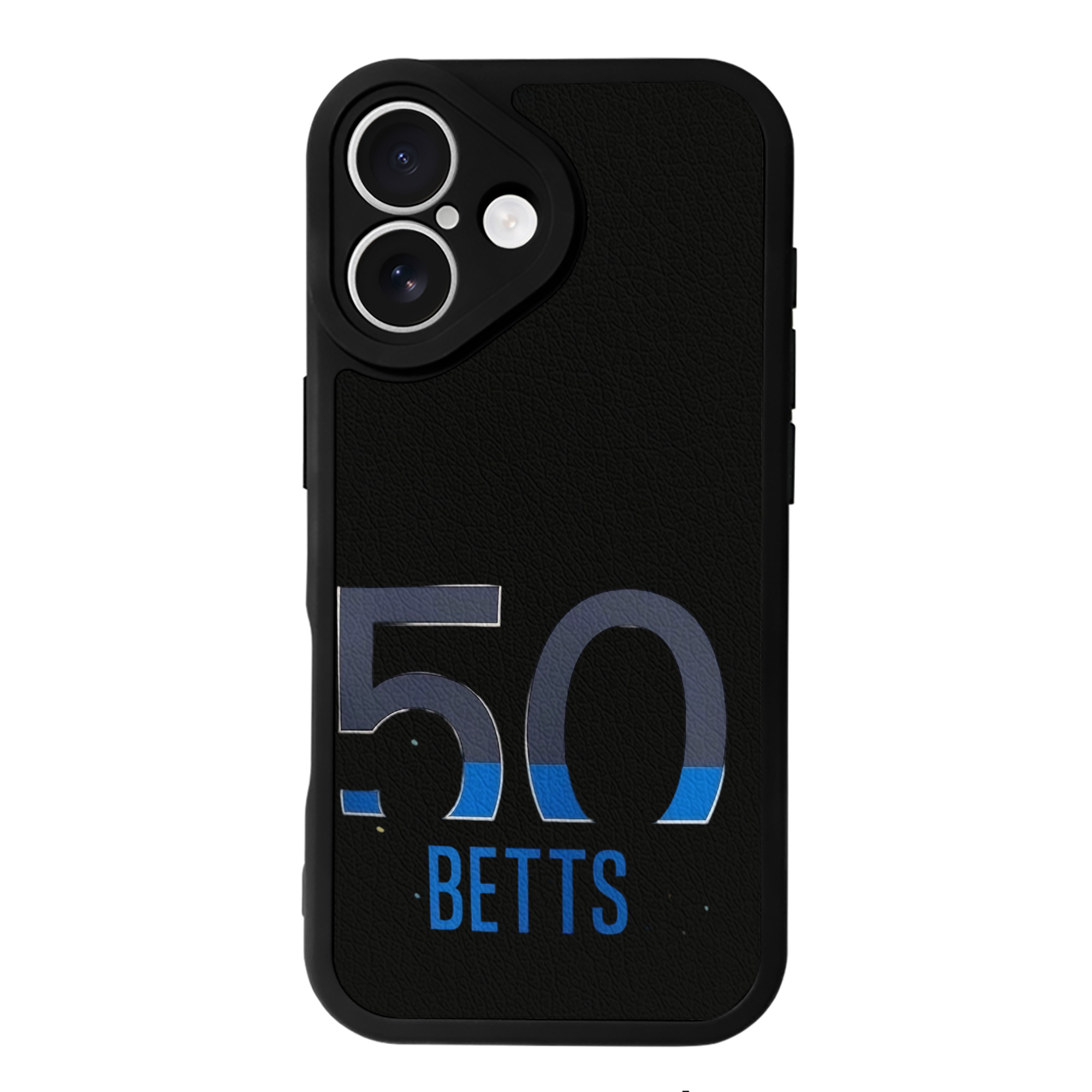  IPhone 16 Silicone Leather Case – UV Print, Lambskin Texture – Perfect Fit, Wireless Charging Compatible, Scratch Resistant, Precise Cutouts – Stylish Protection For IPhone 16